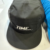 .TIME RUNNING HAT - BLACK